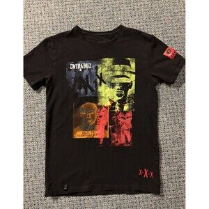 CNTRABND Small Shirt Embroidered Metal Cotton Men’s Fan Shirt concert smuggler